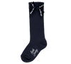 Navy socks with bow "Piccola Speranza"